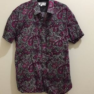 Haight & Ashbury paisley print shirt